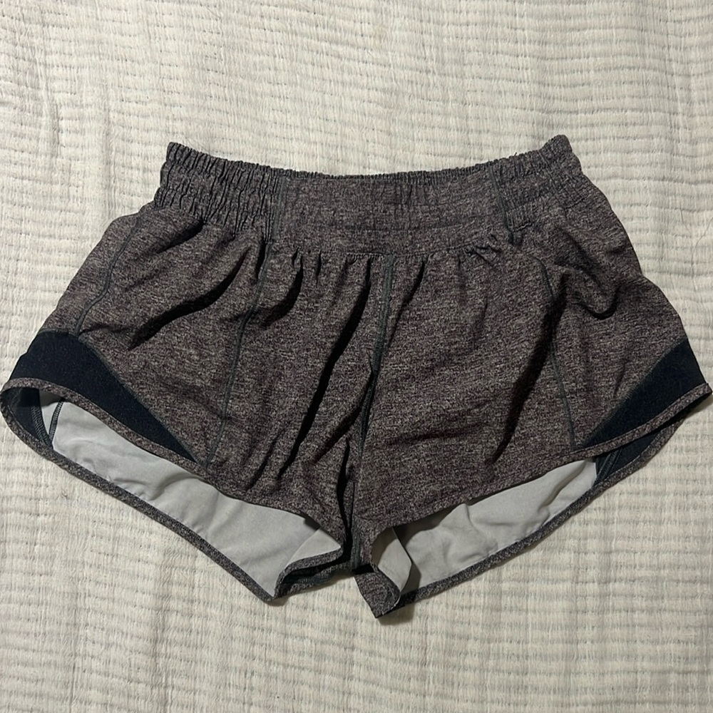 Lululemon Size 2 Grey Running Shorts